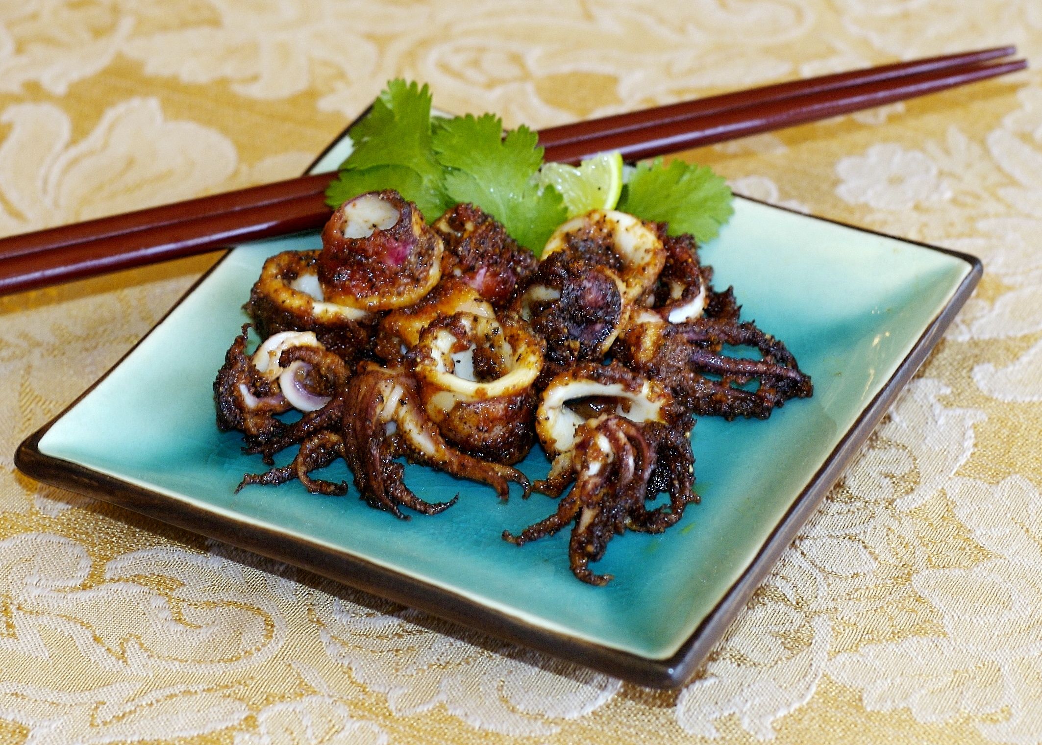 Pan-Fried Squid (Calamari)