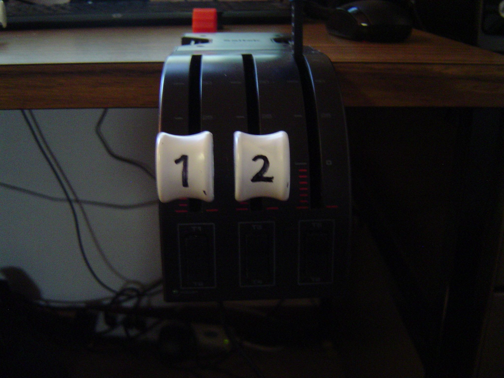 Saitek Throttle Quadrant Knob Repaint