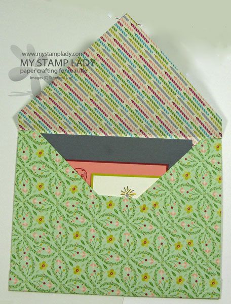 How to Make a Rectangle Envelope for a Square Card