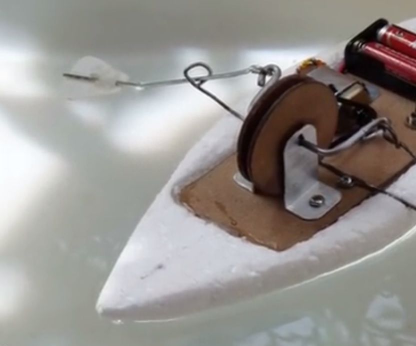 How to Make a Toy Rowing Boat