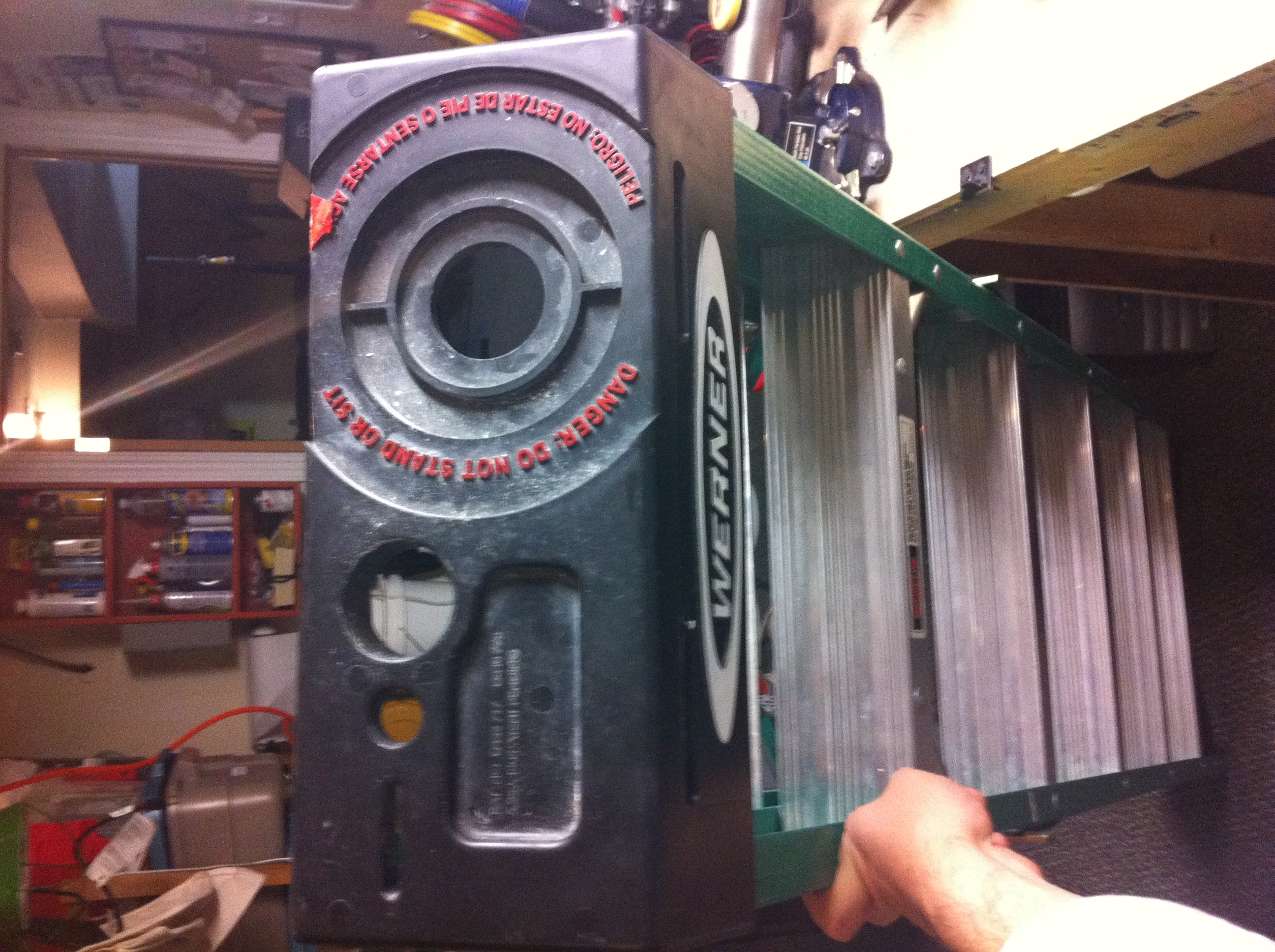 Gorilla Glue and Earth Magnet Ladder