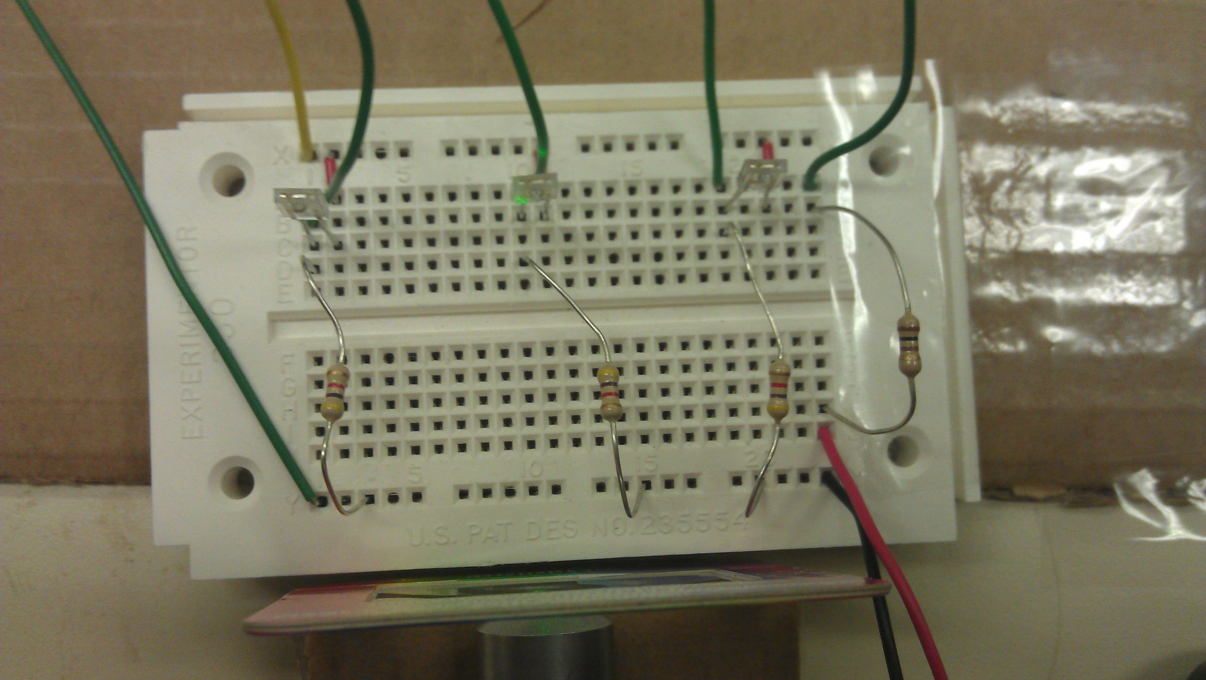 Simple Arduino Laserharp