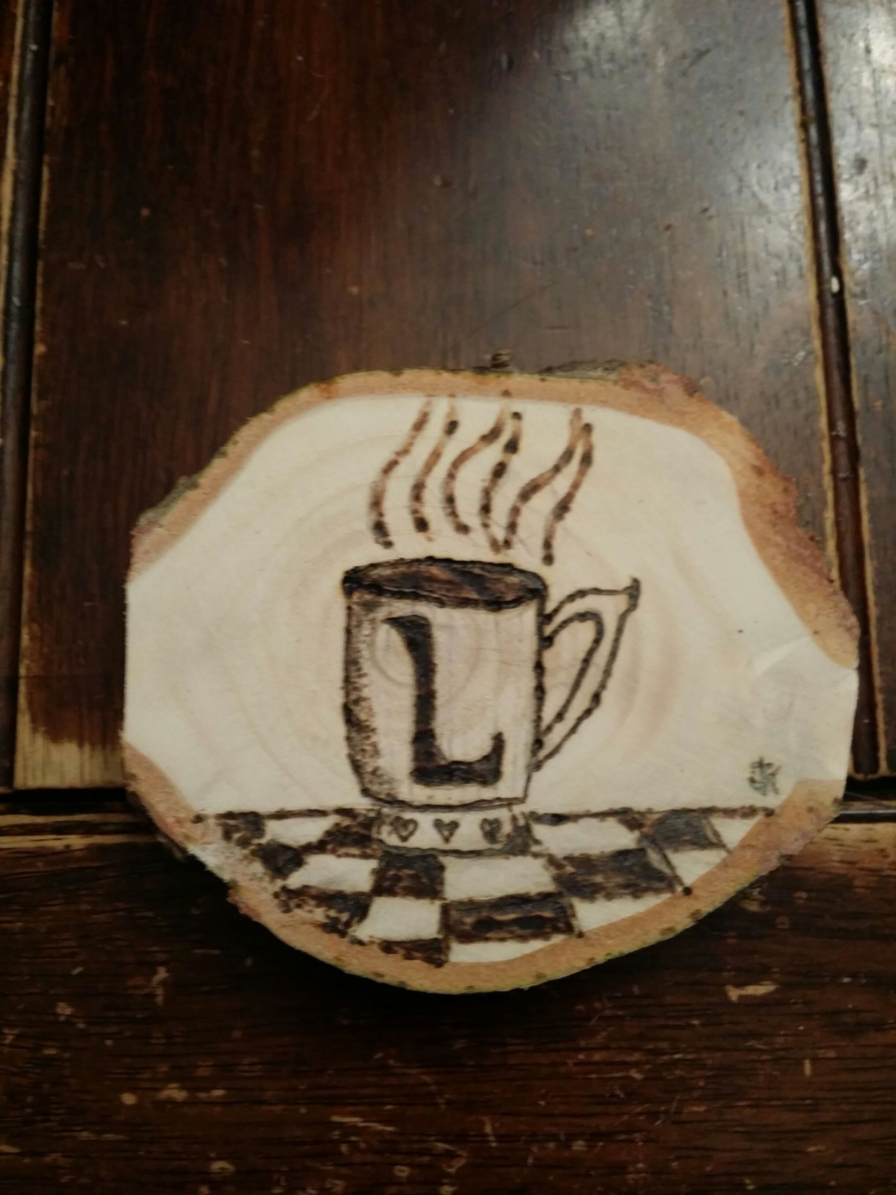 Coffee Coasters - Recycled Christmas Tree