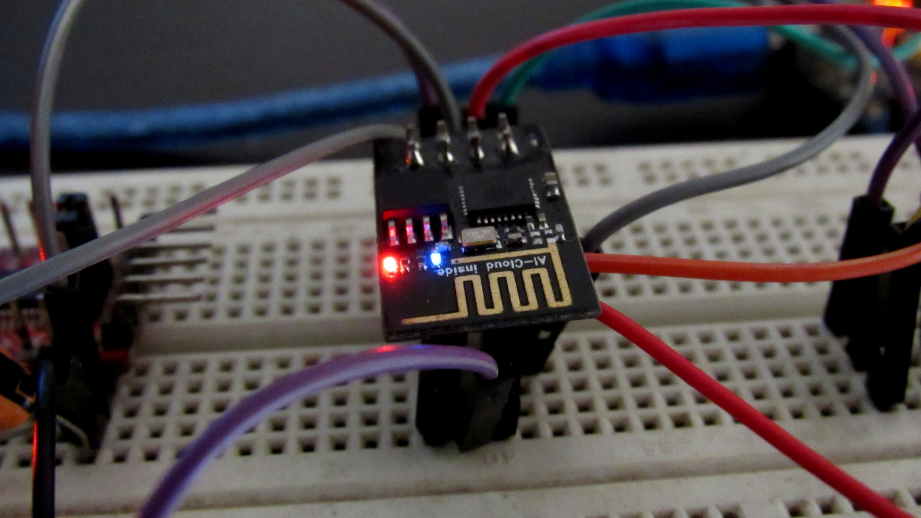 Making the Esp 8266 Bread Board Friendly 