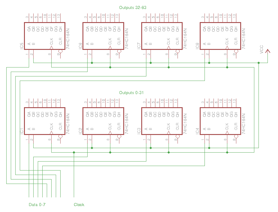 Светодиодный куб 8х8х8 своими руками схема на ардуино