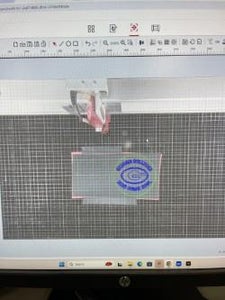 Laser Cutting the Twill