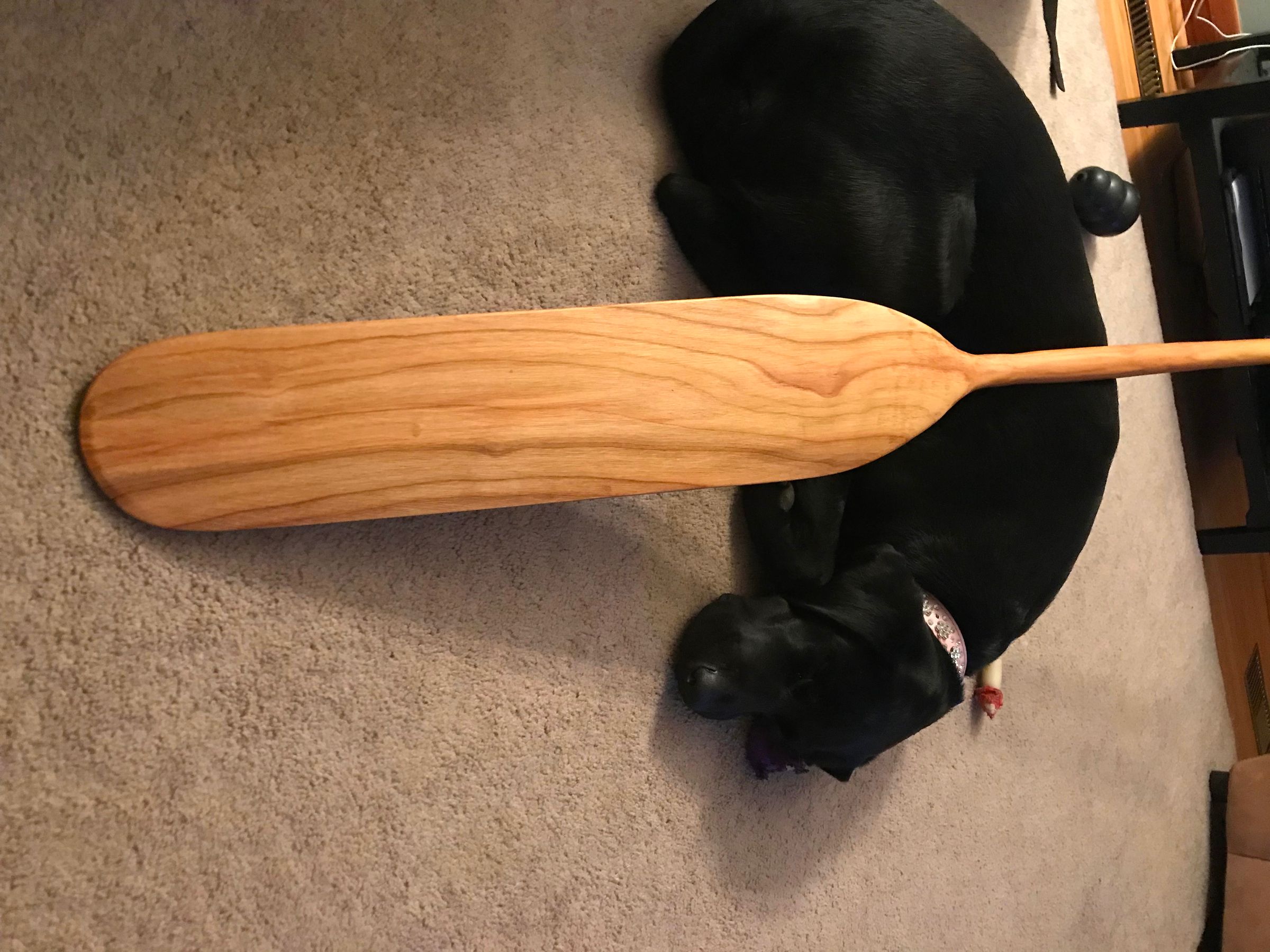 Canoe Paddle Custom Cherry Wood Paddle 6 Steps (with Pictures