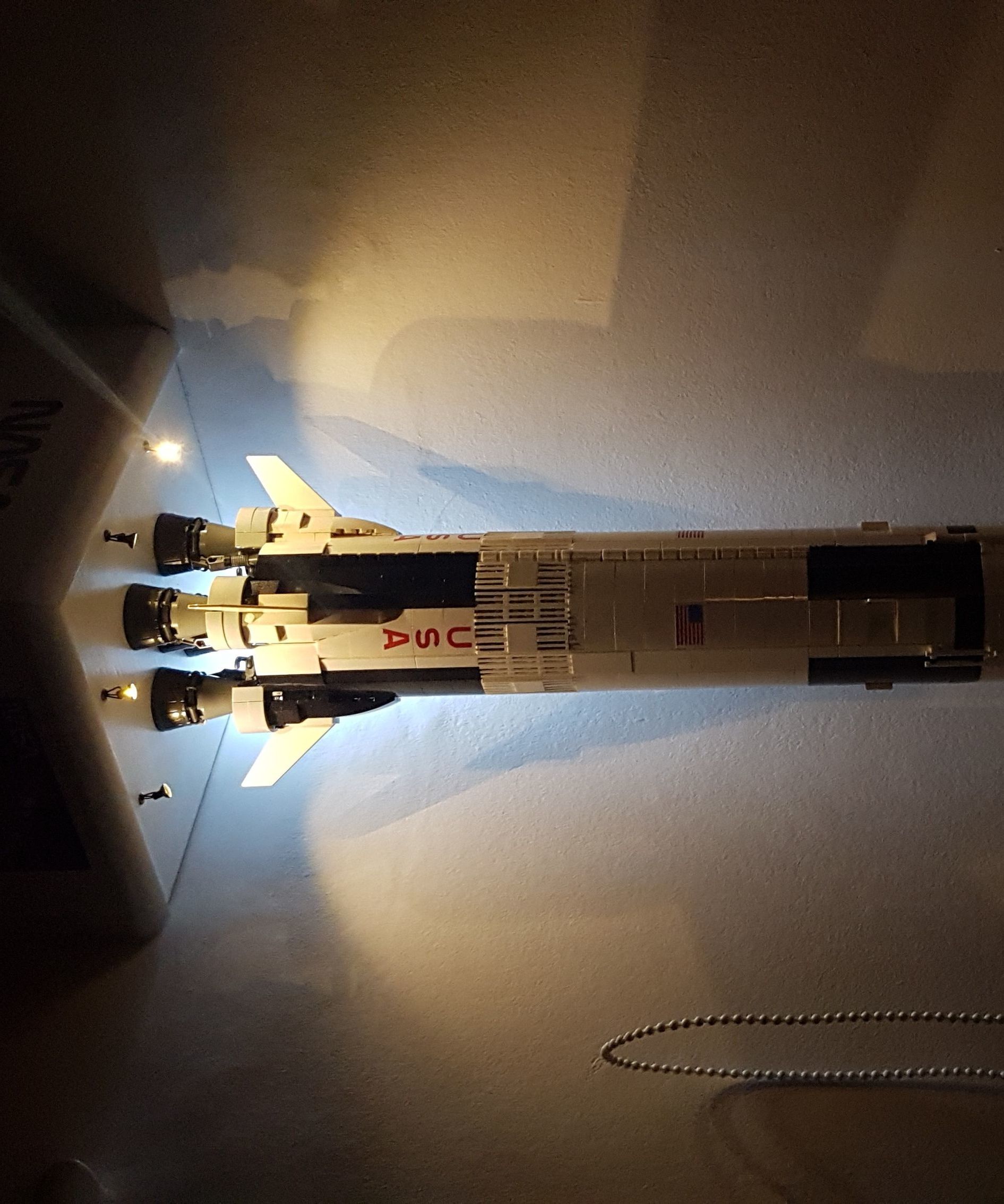 Arduino Powered Lego Saturn V Launchpad