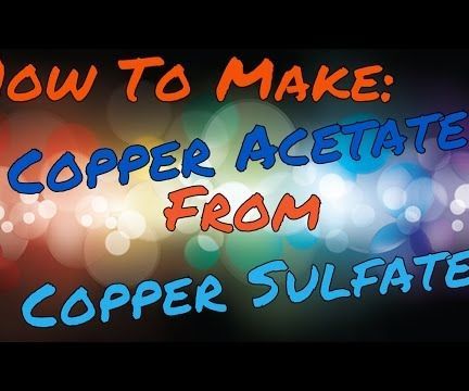 Make Copper Acetate at Home!