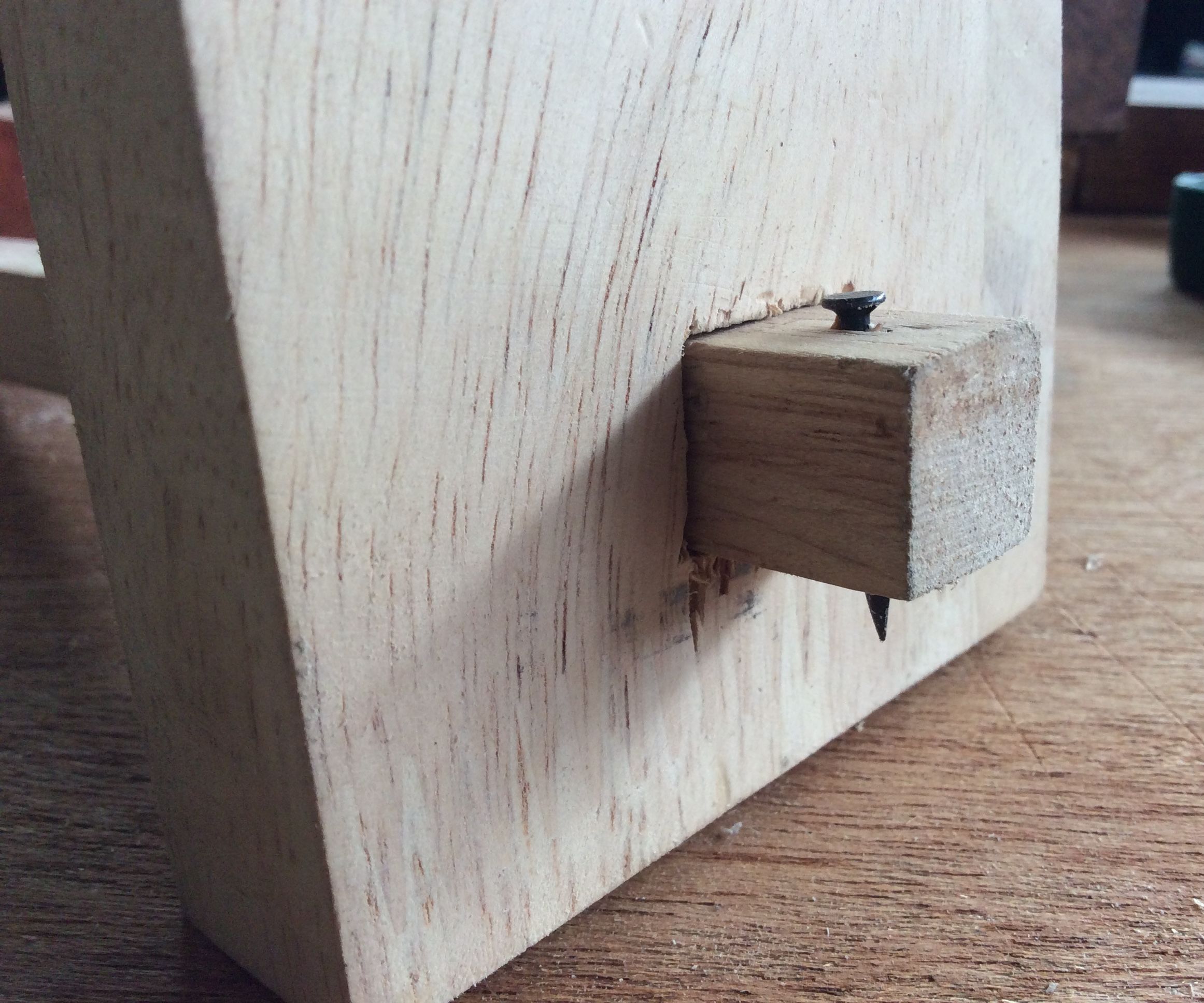 Marking Gauge From Scrap Wood