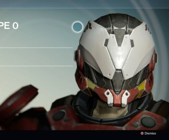 Destiny Titan Vanir Type 0 Helmet