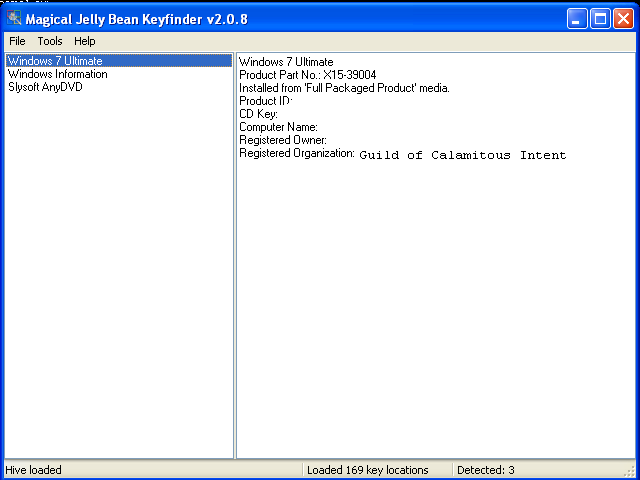 Find Windows Product Key on Secondary Drive.