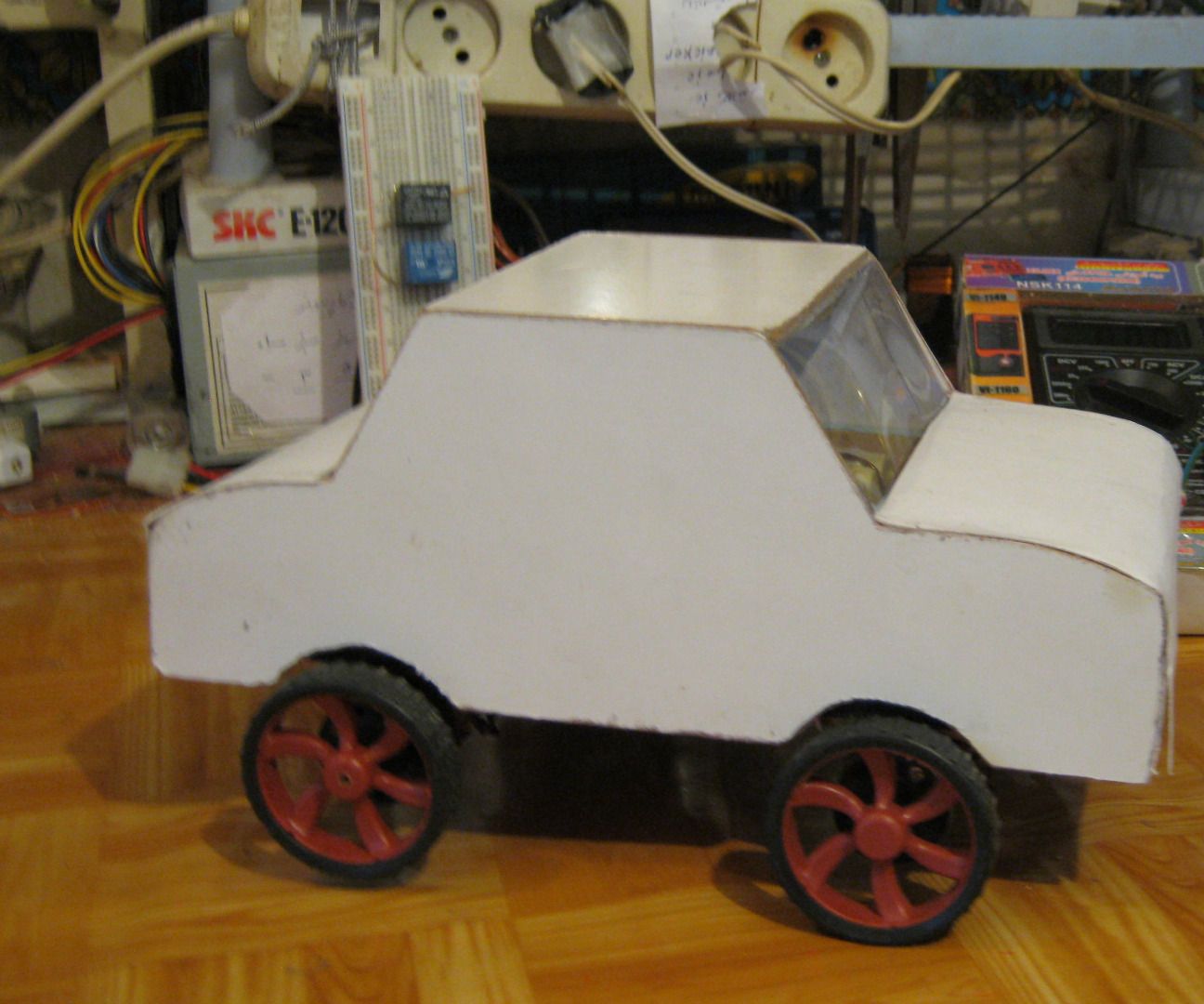 Robot With Wood
