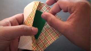 How to Make an Origami Gift Envelope (Note Case)!