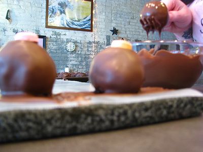 Chocolate Cake Truffles