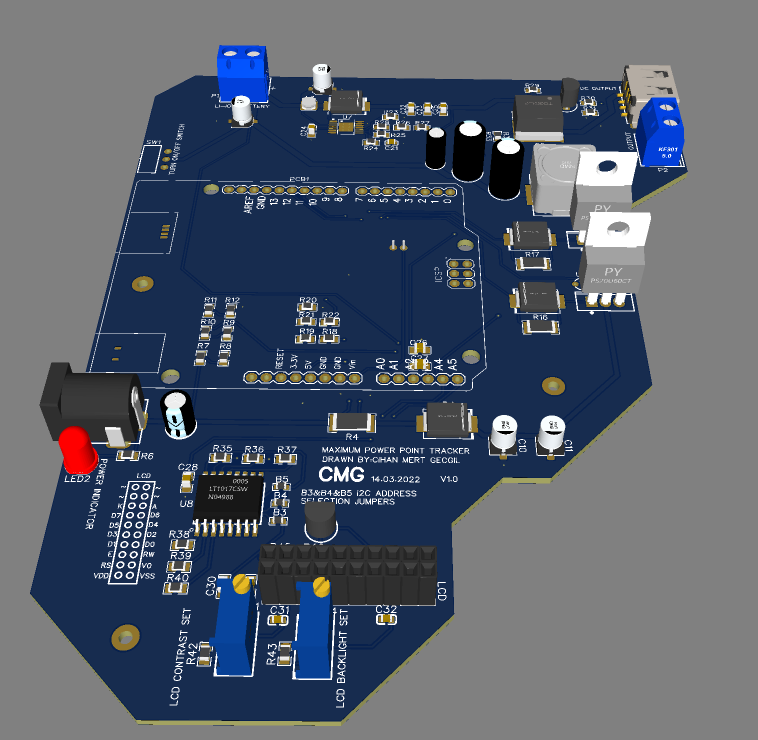 Arduino - Solar MPPT Battery & Phone Charger