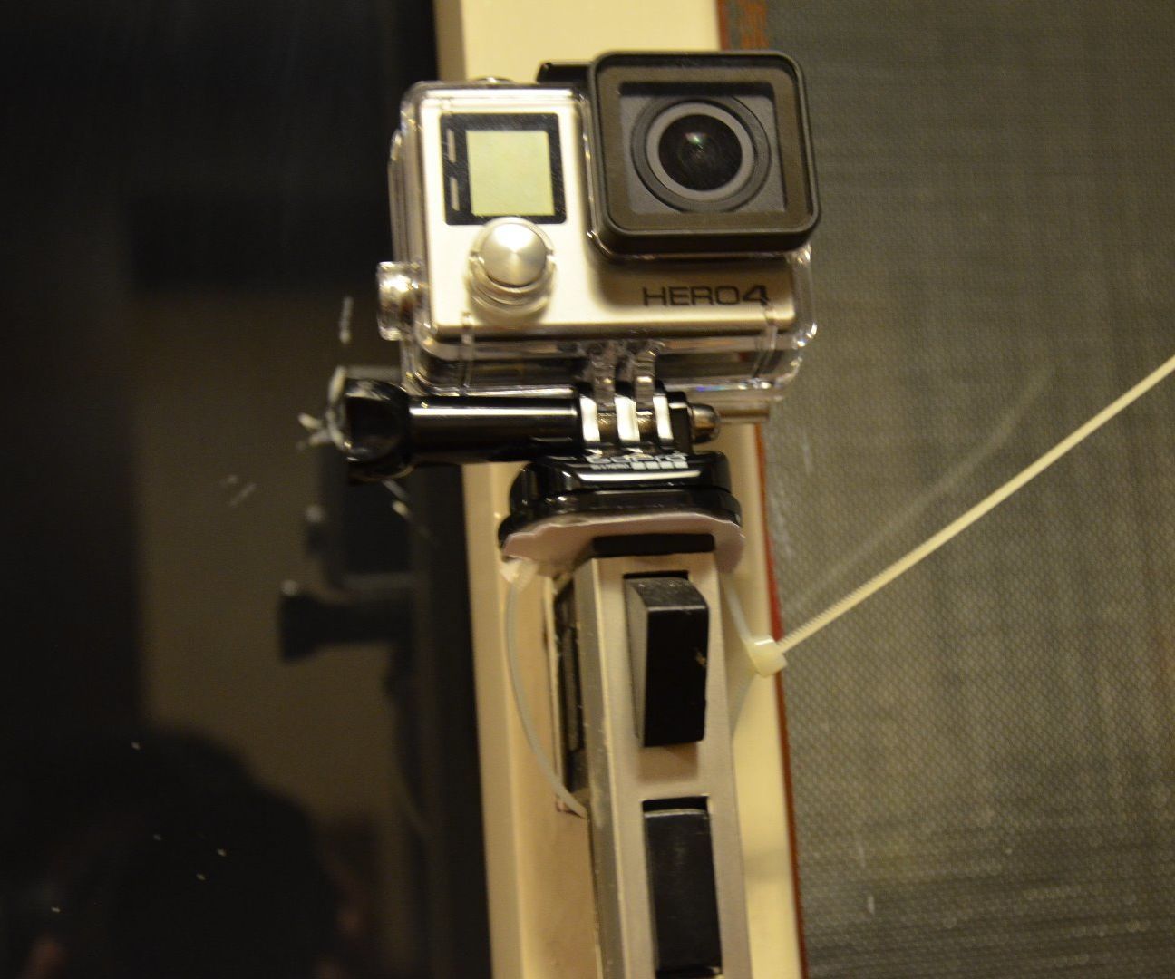 1 Dollar Zip Tie Multipurpose Gopro Mount