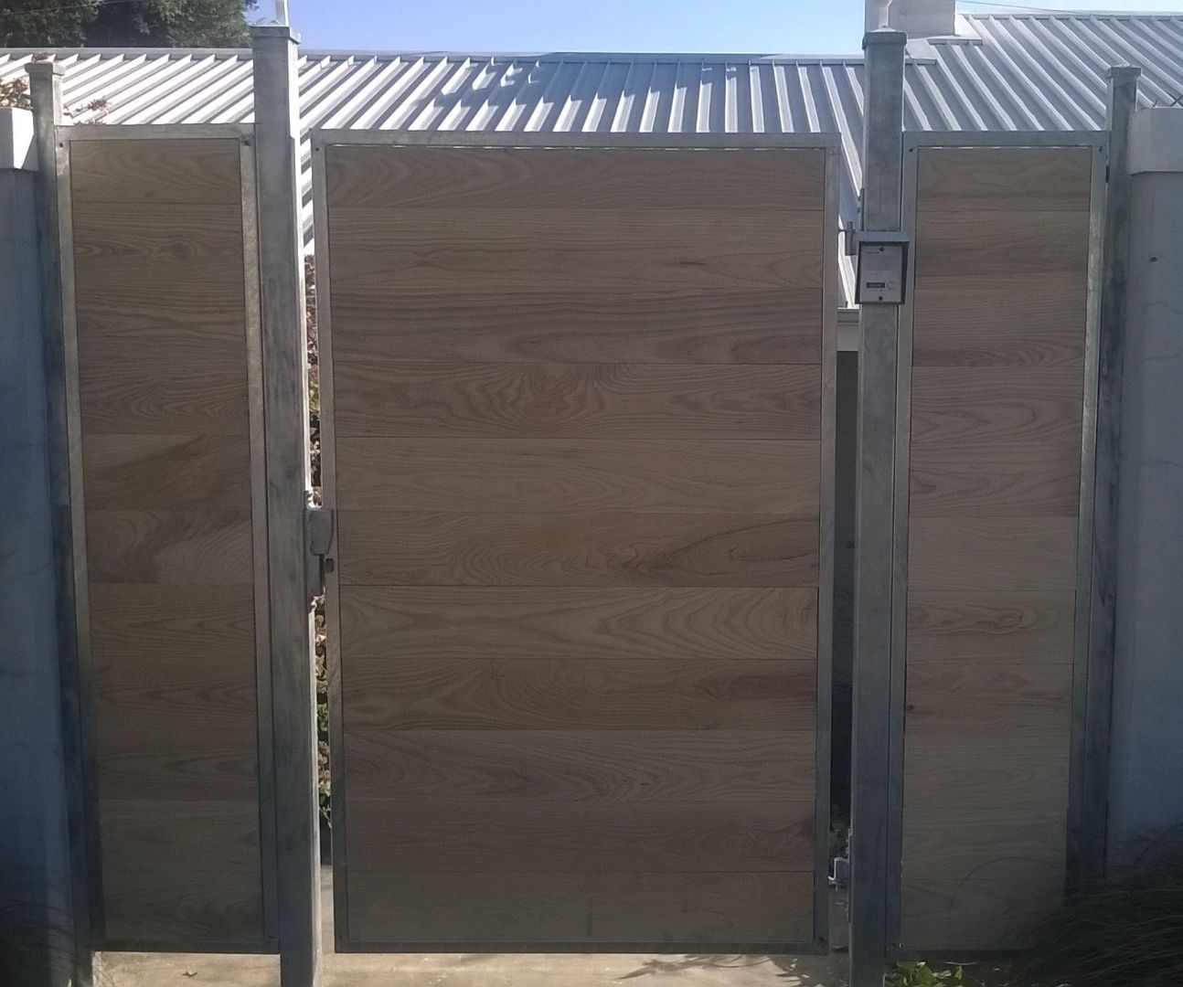 Steel and Wooden Gates