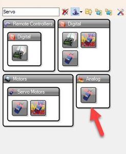 In Visuino Add Components