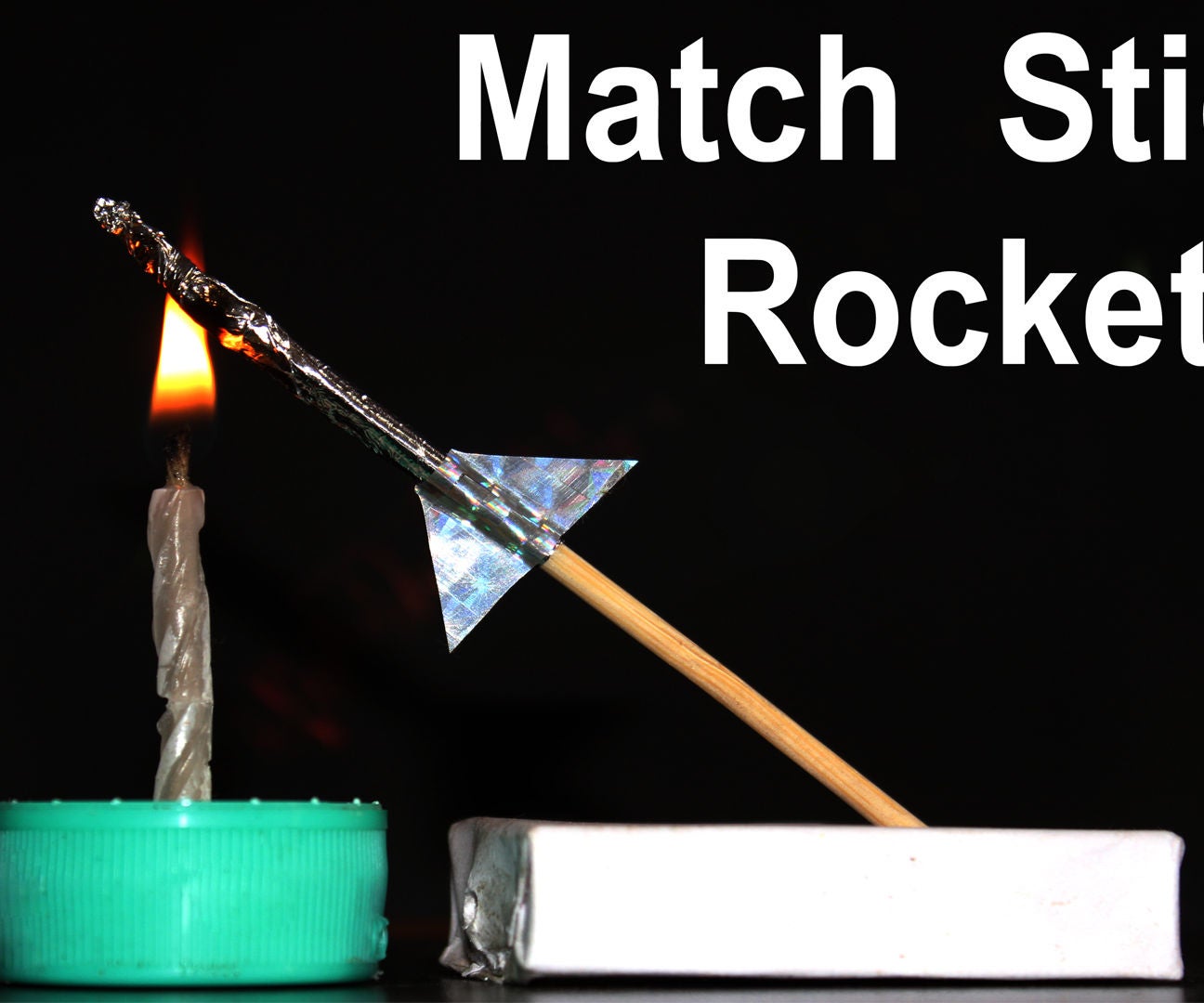 Make a Mini Matchstick Rocket With Matchstick Head and Launcher : 7 Make a Mini Matchstick Rocket With Matchstick Head and Launcher : 7