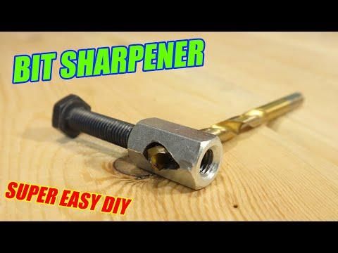 Worlds Simplest Drill Bit Sharpener