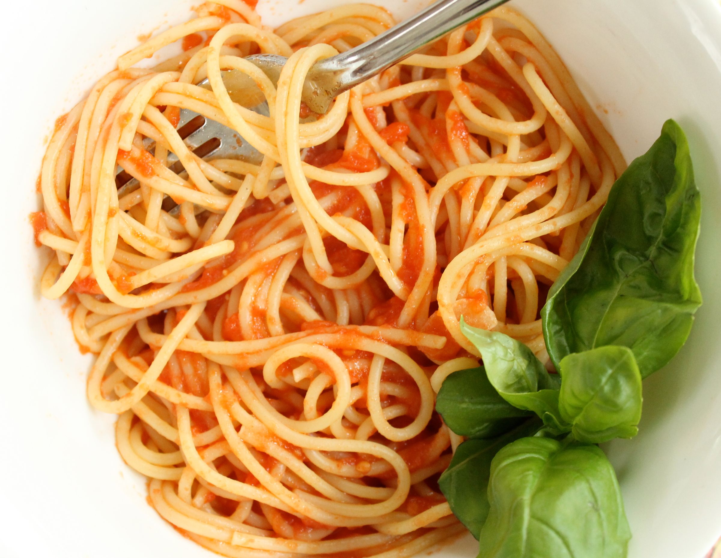 Spaghetti With Tomato Sauce  Gluten Free Recipe