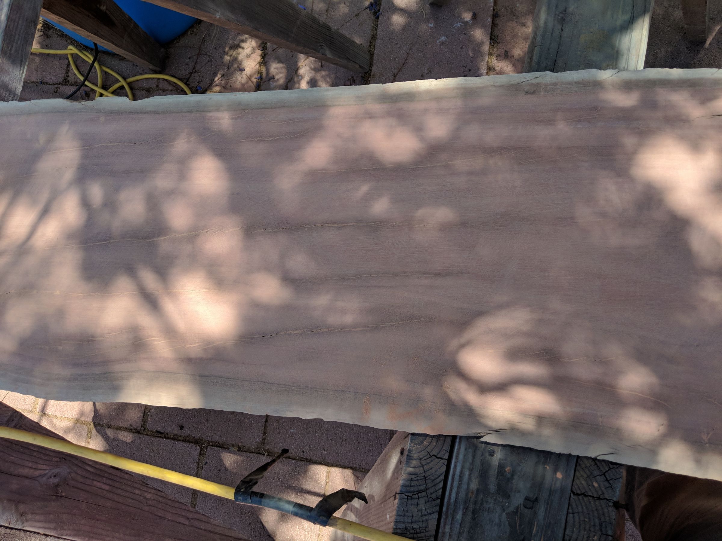 Make a Live Edge Table Finished in a Hand Rubbed Tung Oil Finish