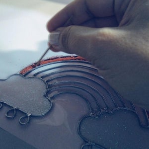 UV Resin and Glitter