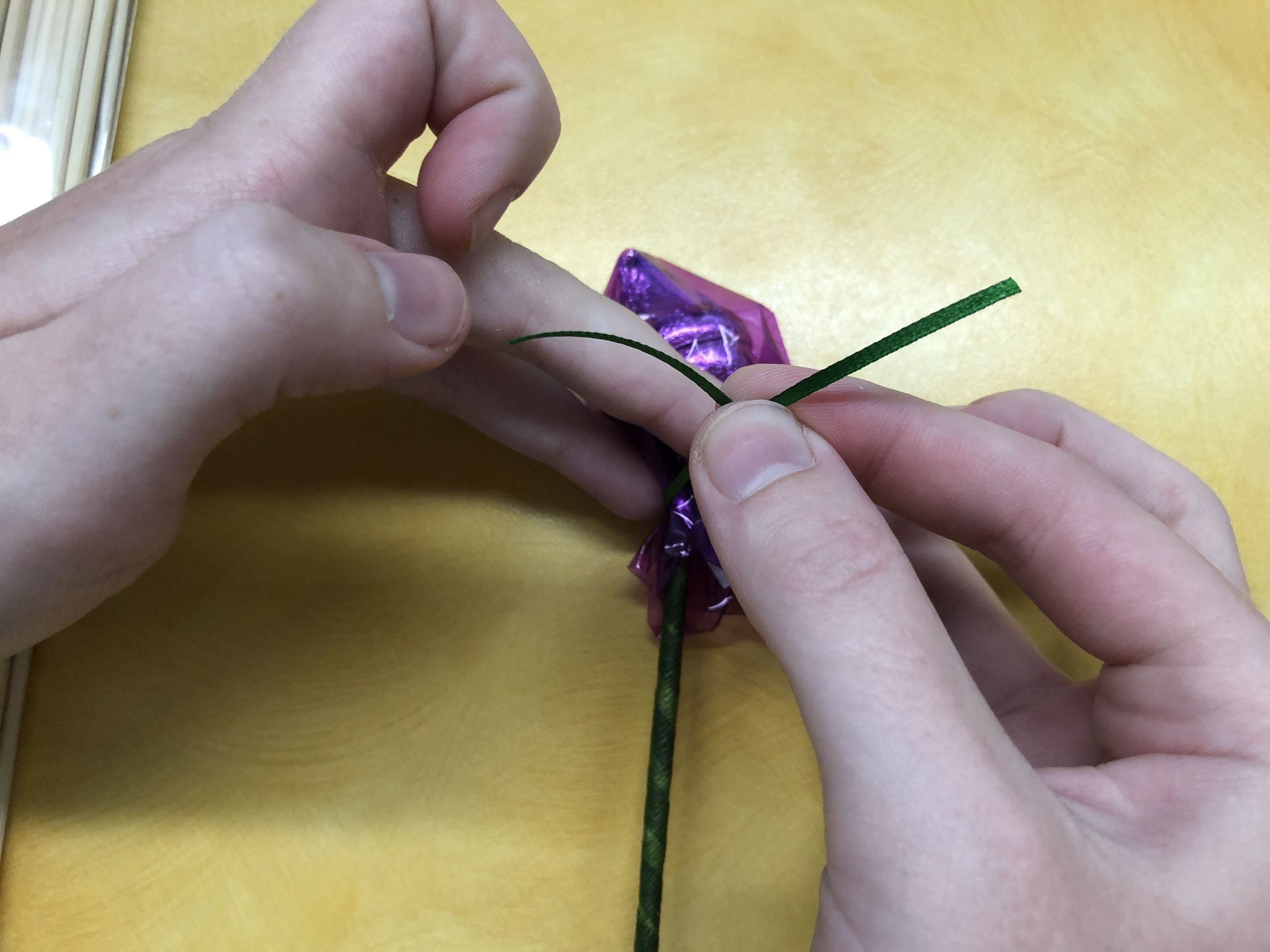 How to Make Hershey Kiss Flowers 15 Steps Instructables