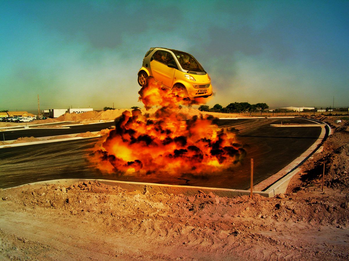 Explosions in GIMP/Photoshop