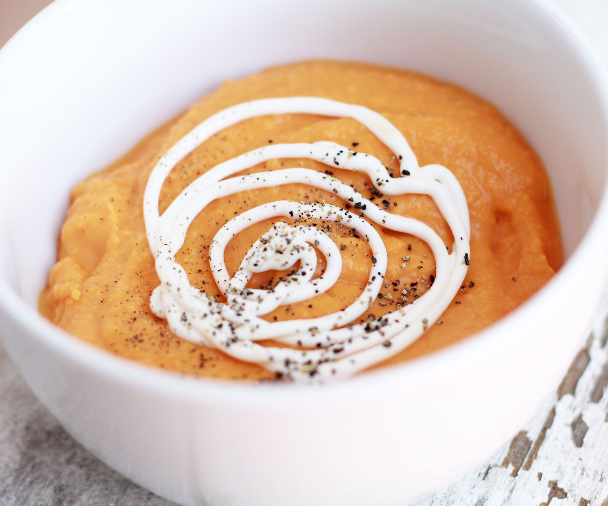 Cream of Sweet Potato Soup