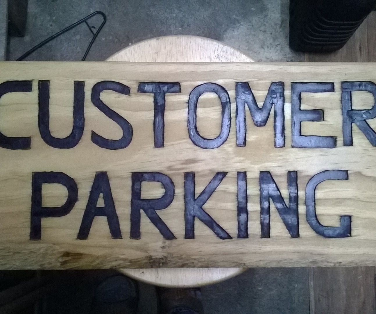 Wooden Sign