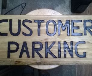 Wooden Sign