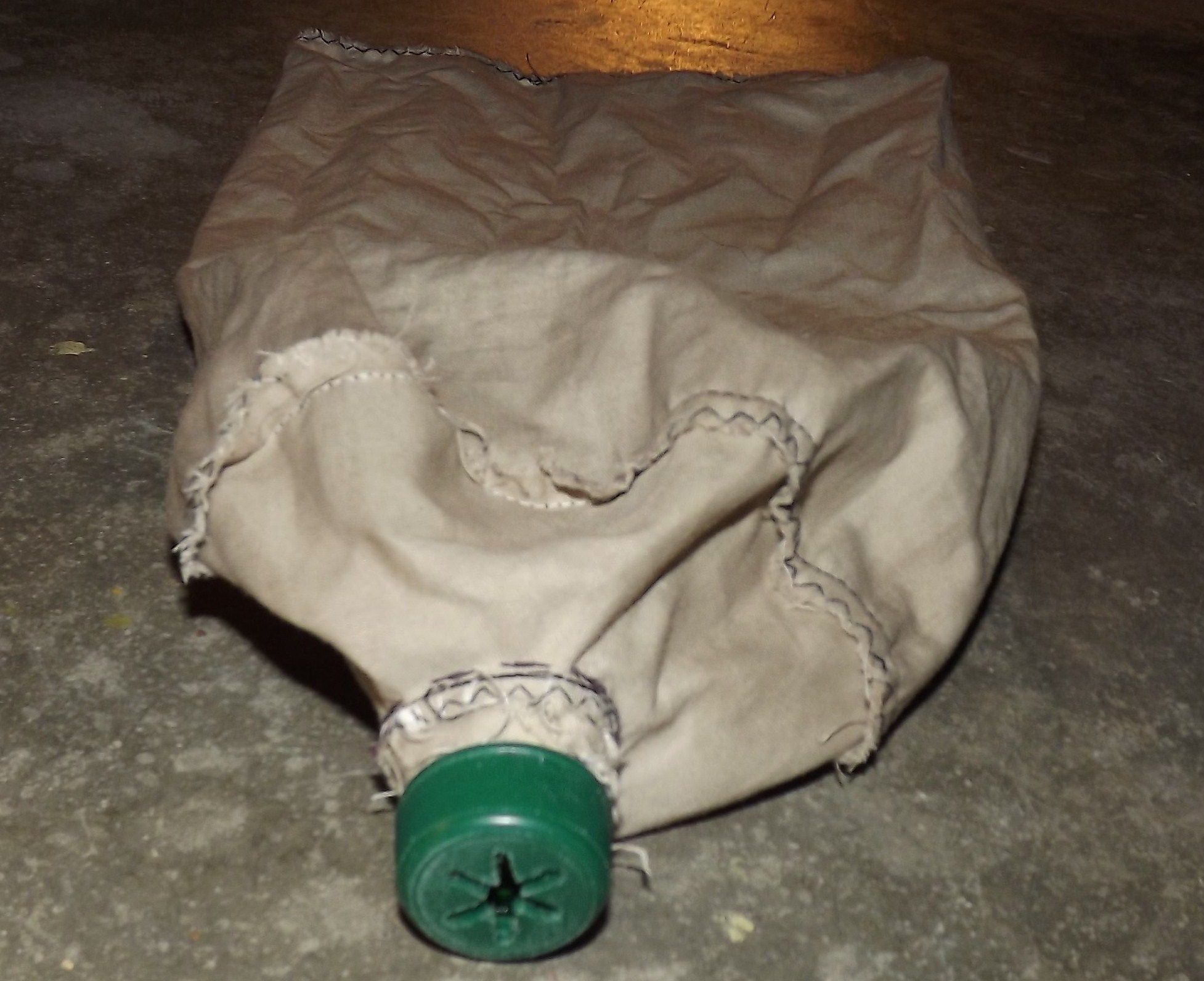 Homemade pastry bag for Churro machine