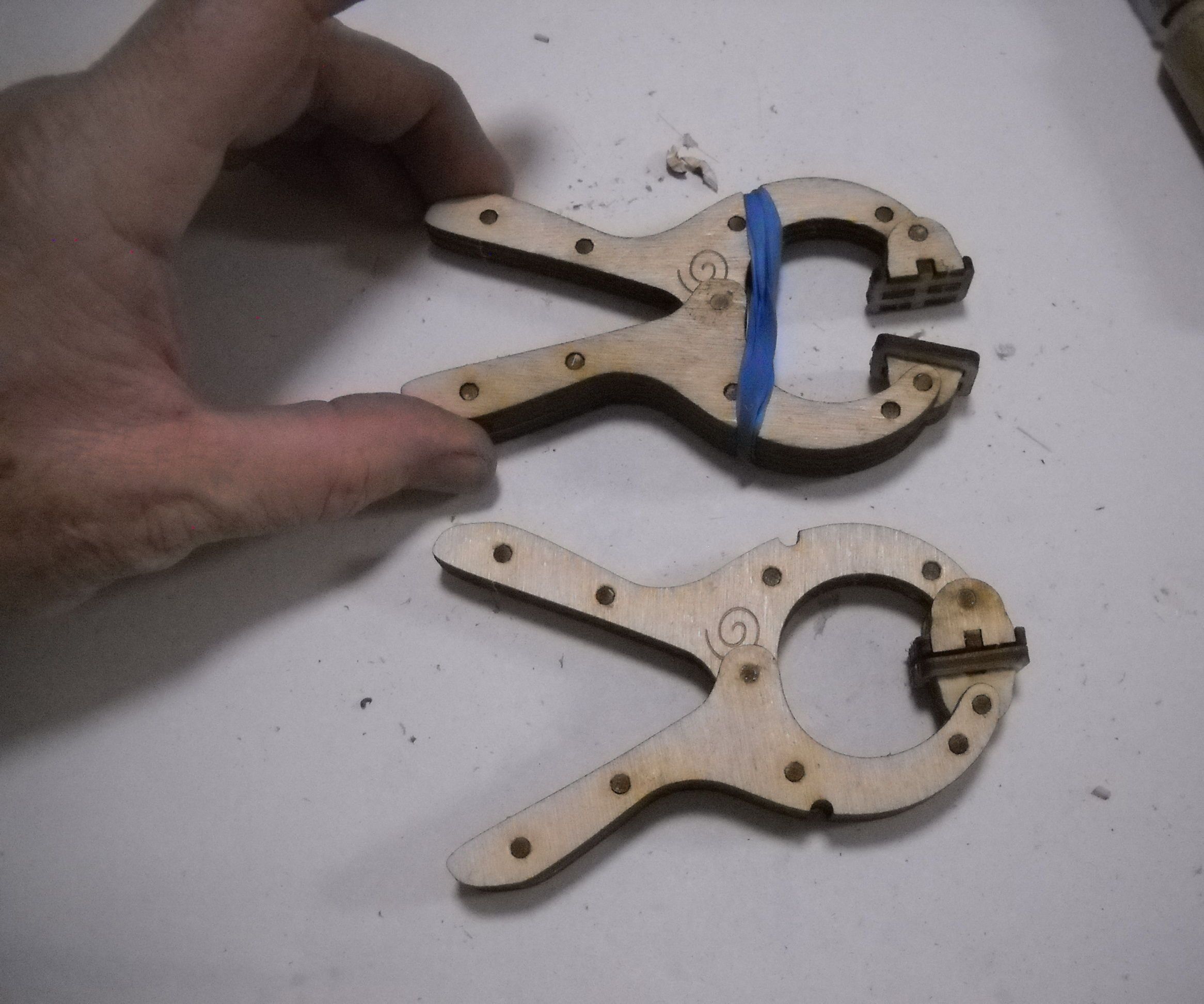 Wooden Squeeze Clamp