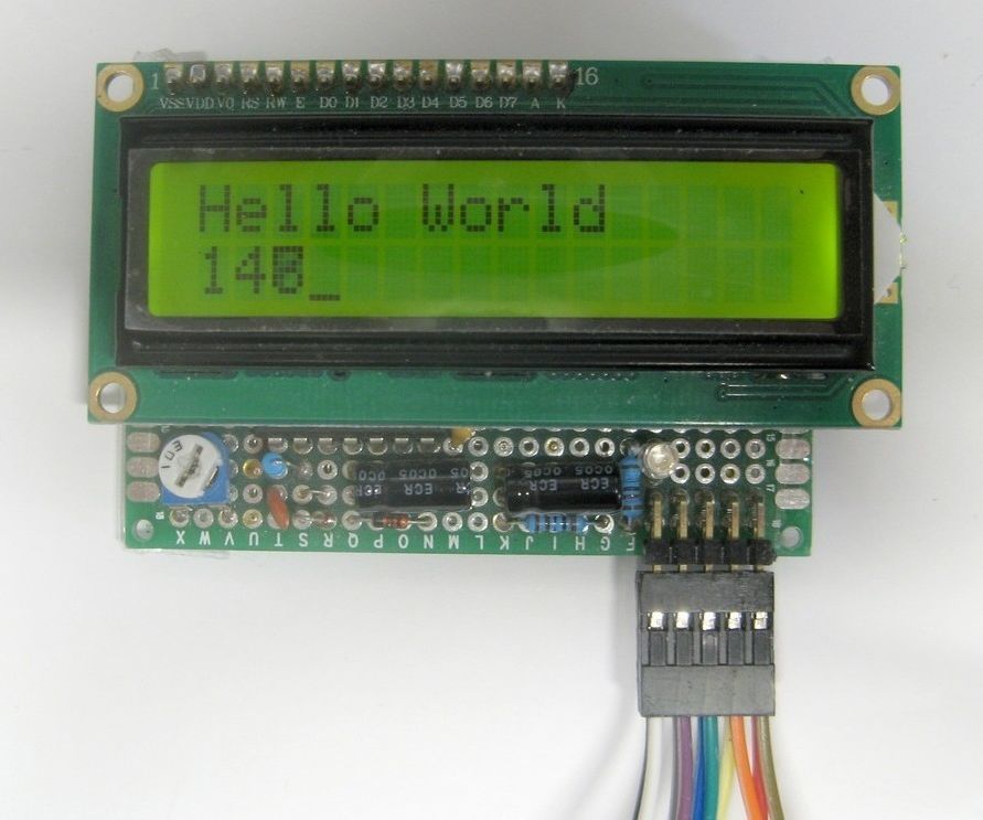 LCD Display 16x2 on 3.3V