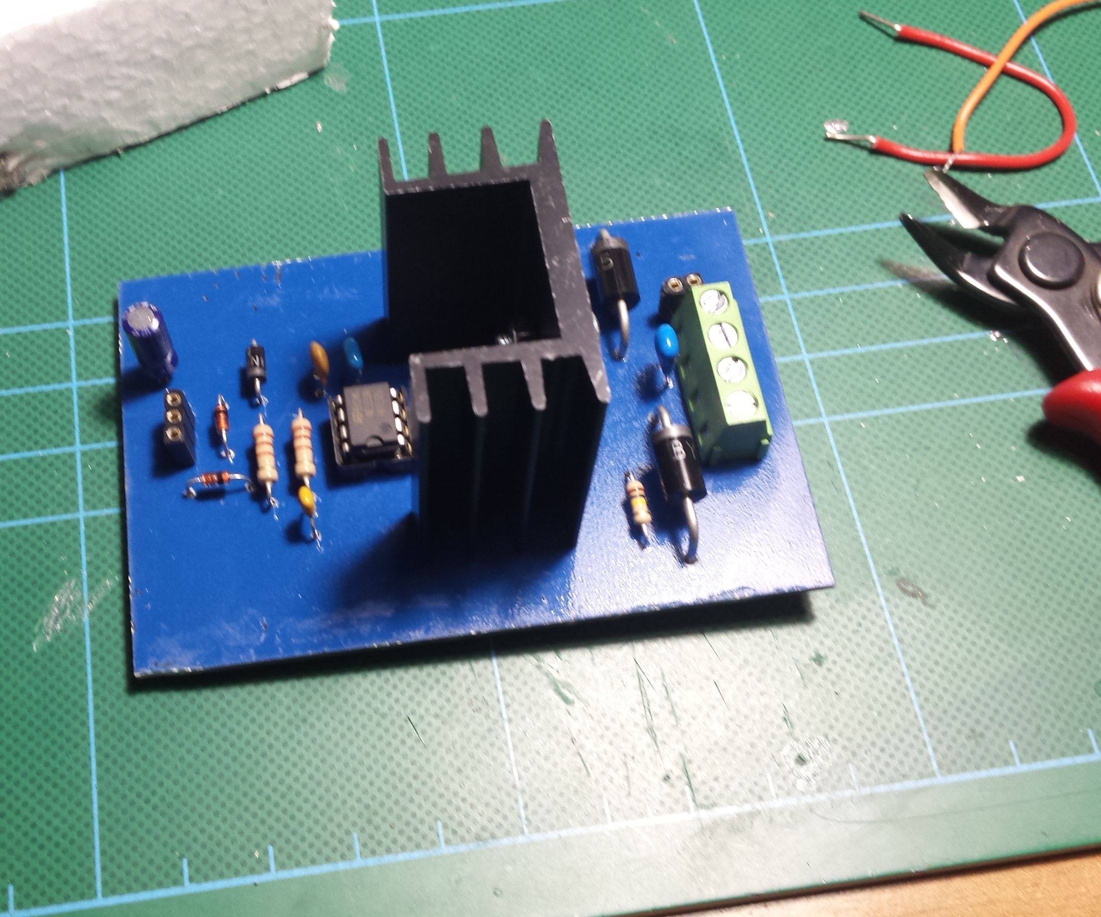 NE 555 Motor Speed Control