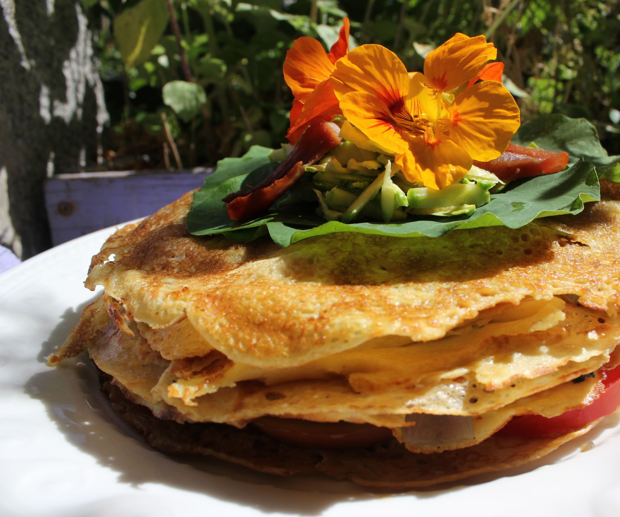 How to Make Gâteaux De Crêpes, Torta Di Crispelle, Pancake Gâteaux Recipe for a Hot and Cold Maincourse/party Dish.