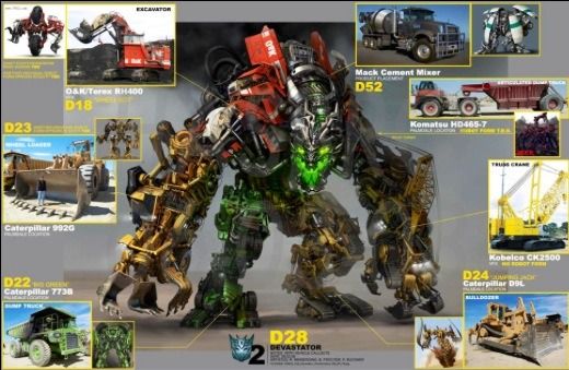 Knex Transformers Devastator Part 1.5