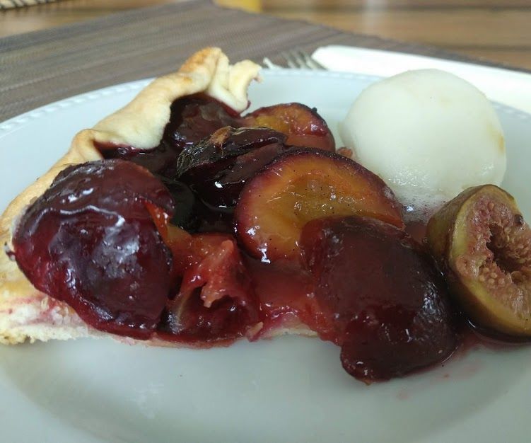 AUTUMN GALETTE With Plums and Figs