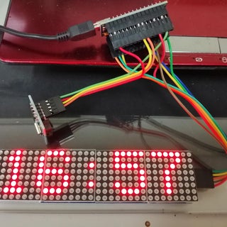 Arduino Nano Mini LED Matrix Clock - Instructables