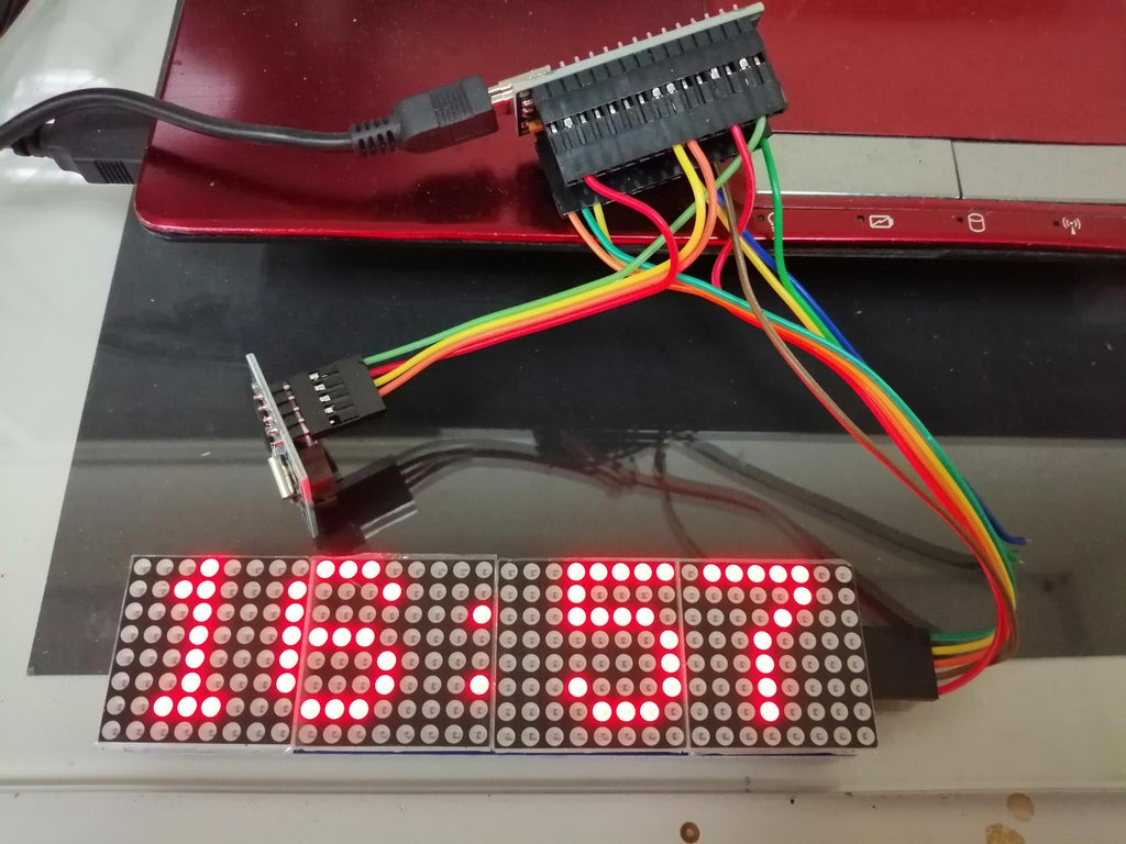 Arduino Nano Mini LED Matrix Clock - Instructables