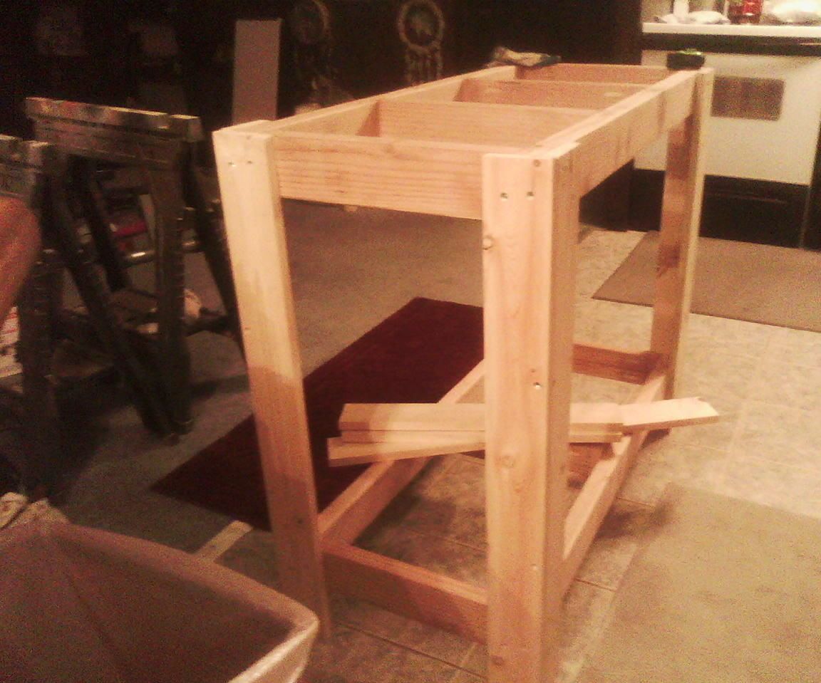 Roll Around Kitchen Island 3 Steps (with Pictures) Instructables