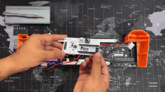 MATRIX SETUP & DRIVER BOARD ASSEMBLY