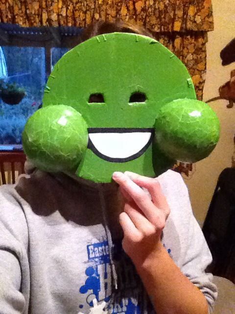 Green Slime Ghost Mask