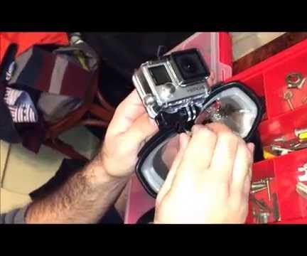 DivePro: How to Mount a HERO4 GoPro on Your Goggles