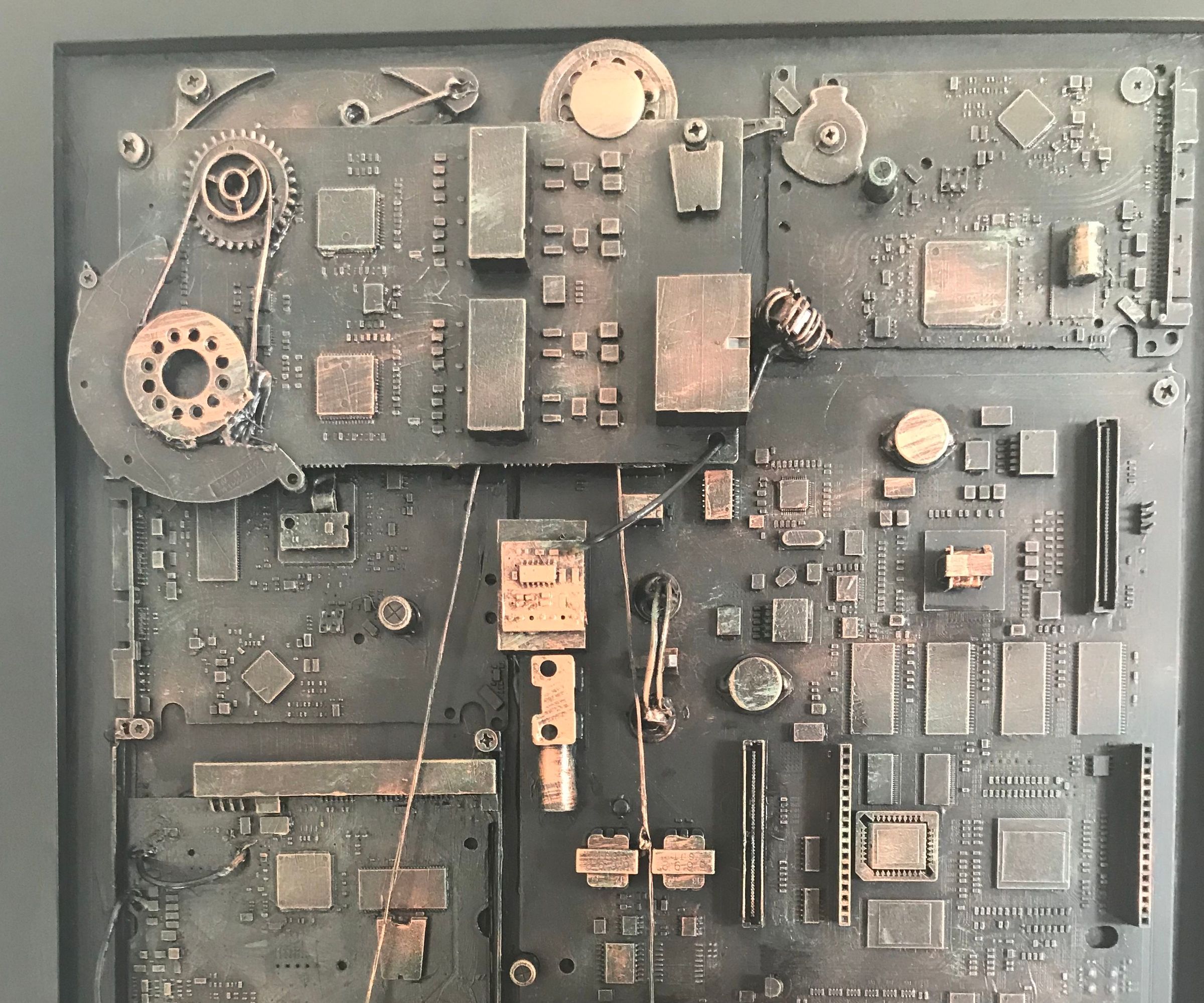 Upcycle an Old Electronic Into Art