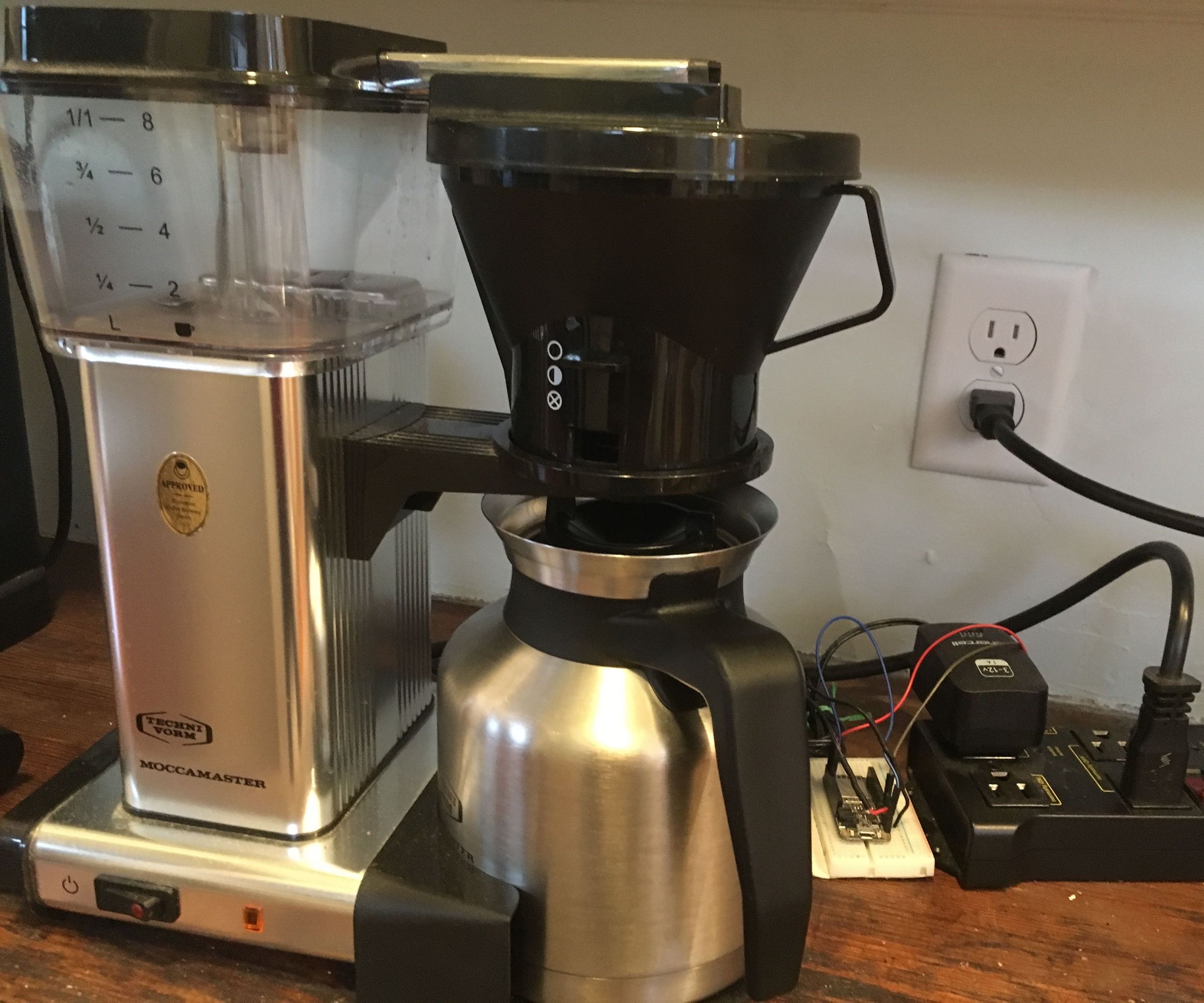 Remote Controlled Coffee Maker
