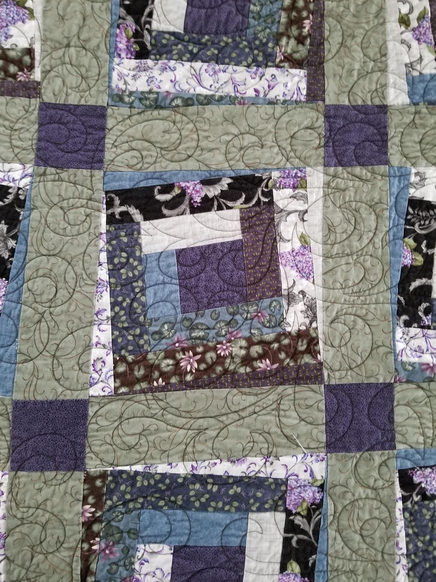 Wonky Log Cabin Quilt 6 Steps Instructables