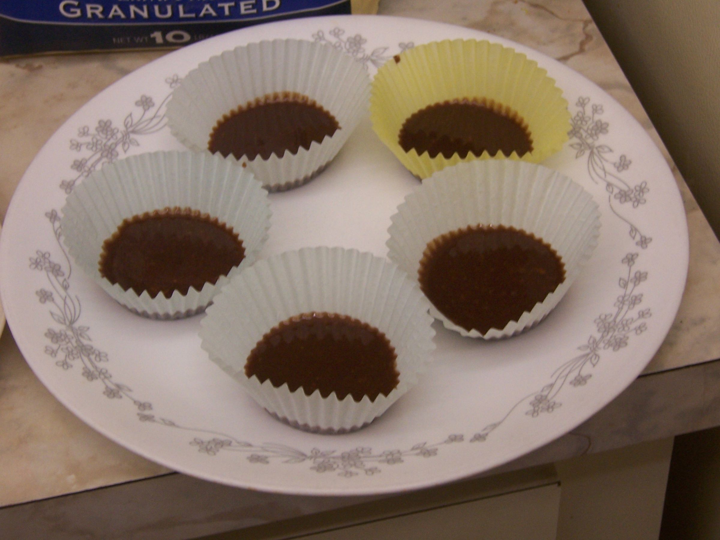 Peanut Butter Chocolate Frozen Fudge